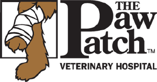 The Paw Patch Veterinary Hospital logo