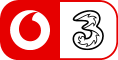 VodafoneThree Logo