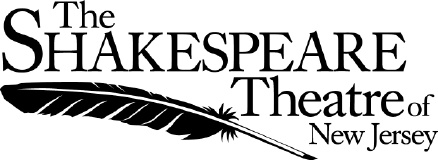 The Shakespeare Theatre of New Jersey logo