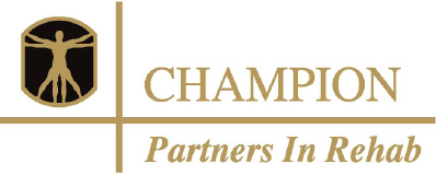 Champion, Partners in Rehab logo