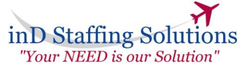 inD Staffing Solutions logo