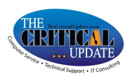 The Critical Update inc logo