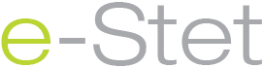e-Stet logo