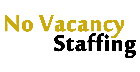 No Vacancy Staffing logo