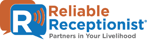 Reliable Receptionist logo