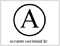 Accurate Secretarial LLC logo