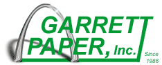 Garrett Paper  logo