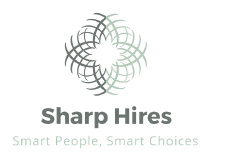 Sharp Hires logo