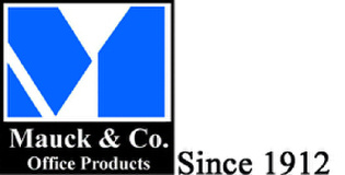 Mauck & Company Office Products since 1912 logo