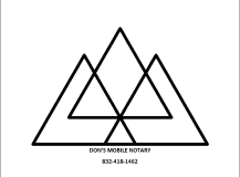 Don's Mobile Notary logo