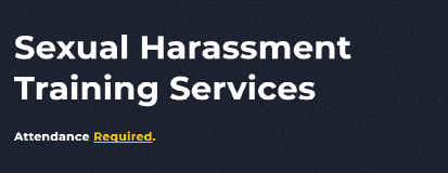 Sexual Harassment Training Services logo