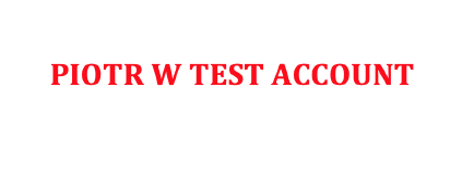 Piotr W Test account ZMIANA logo