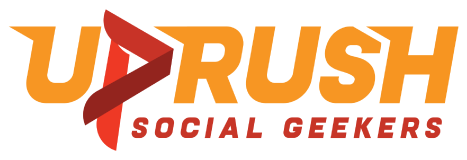 UpRush Social Geekers logo
