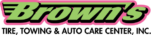 Brown's Tire, Towing & Auto Care Center, logo
