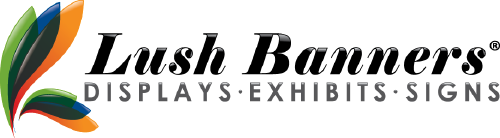 Lush Banners & Lush Displays logo