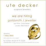 ute decker - sculptural jewellery logo