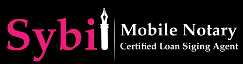 Sybil Mobile Notary logo