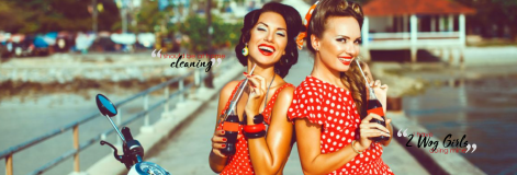 2 wog girls cleaning