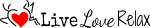 Live Love Relax logo
